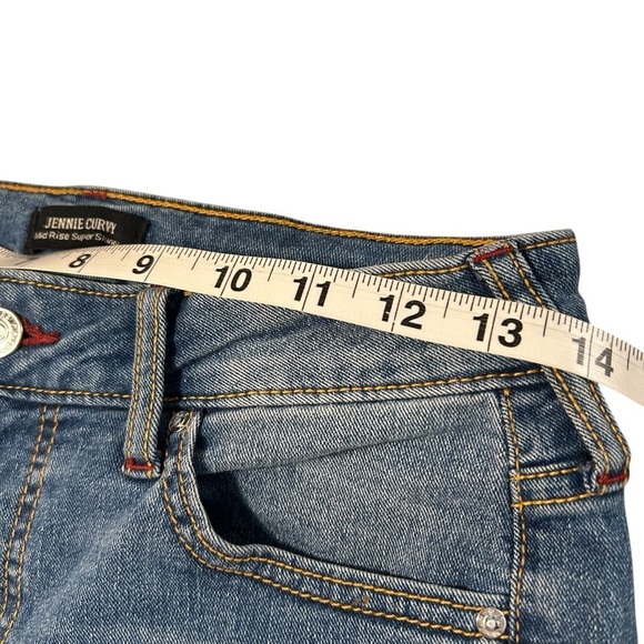 True Religion Jennie Curvy Mid Rise Super Skinny Jeans Sz 26 - Picture 11 of 14